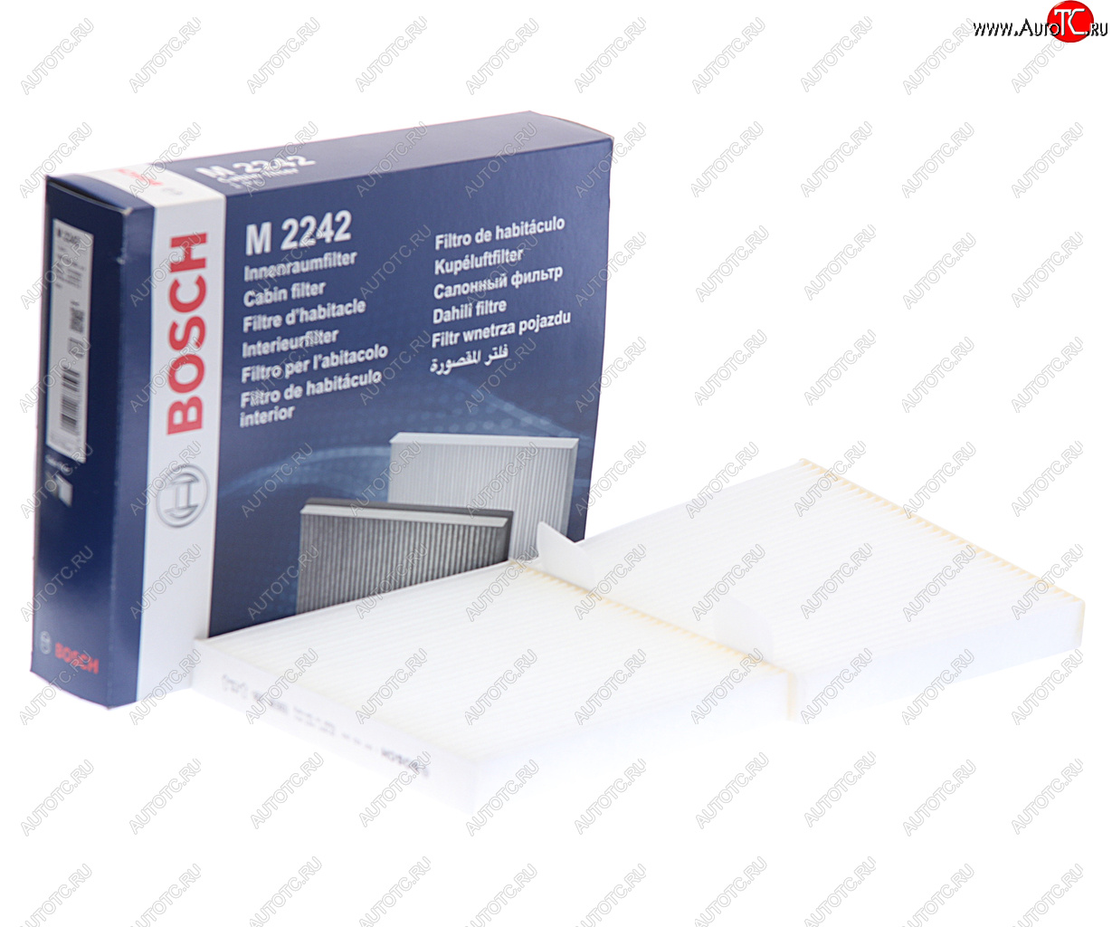 1 799 р. Фильтр воздушный салона BMW X3 (F25) (11-),X4 (F26) (14-) (2шт.) BOSCH BOSCH 1987432242 BOSCH 1987432242  с доставкой в г. Кемерово
