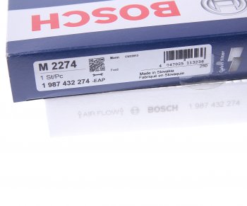 669 р. Фильтр воздушный салона FORD Transit (06-) BOSCH BOSCH 1987432274  с доставкой в г. Кемерово. Увеличить фотографию 2