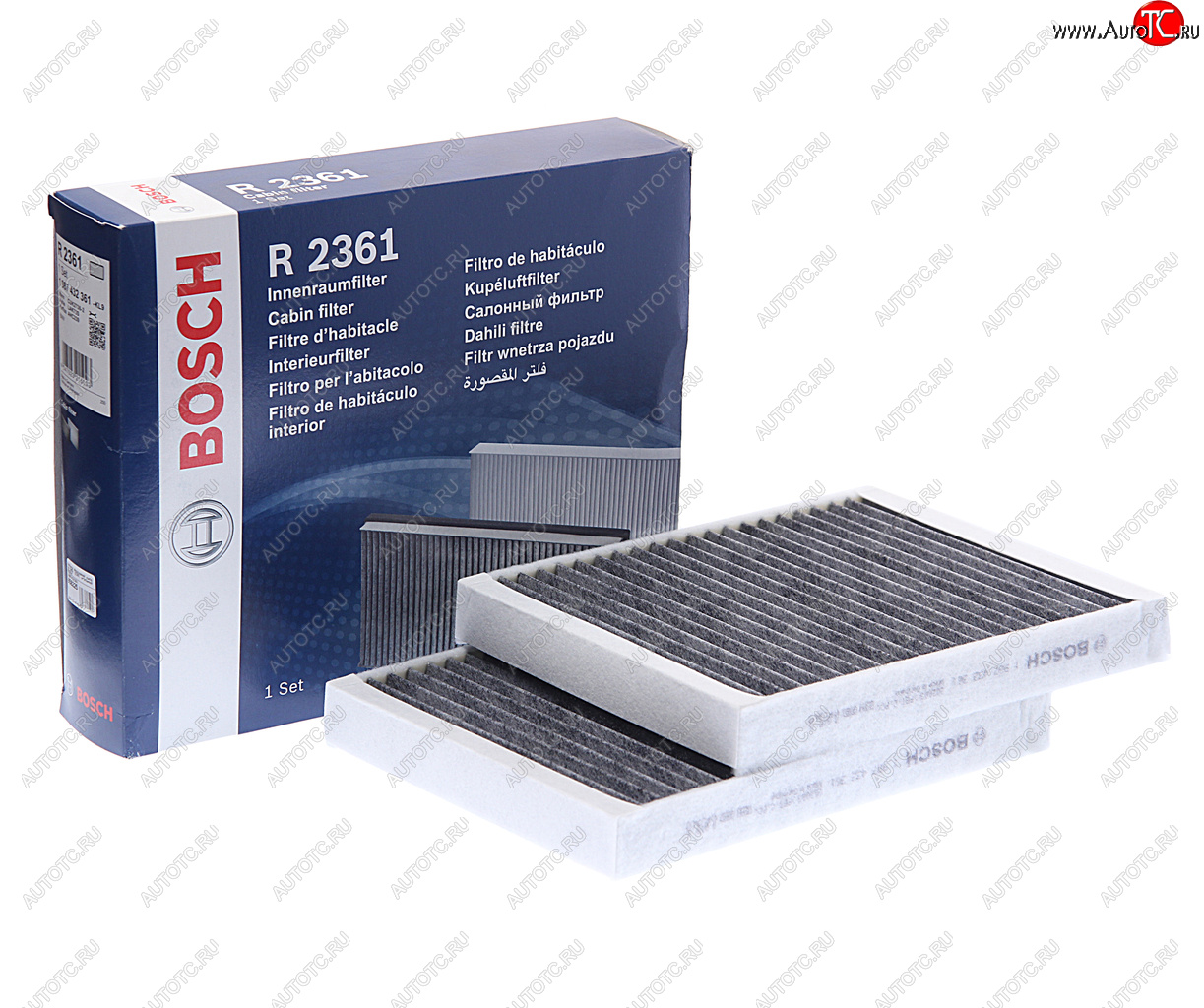 2 299 р. Фильтр воздушный салона BMW 5 (E39) угольный BOSCH BOSCH 1987432361  с доставкой в г. Кемерово