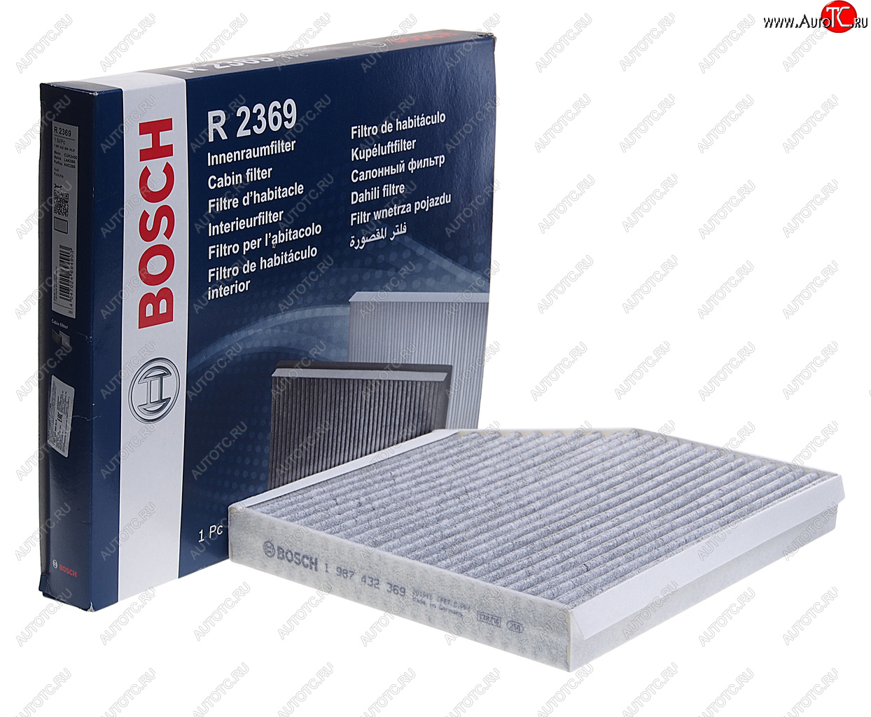 1 499 р. Фильтр воздушный салона AUDI A4,A5,Q5 (08-) PORSCHE Macan (14-) BOSCH BOSCH 1987432369  с доставкой в г. Кемерово