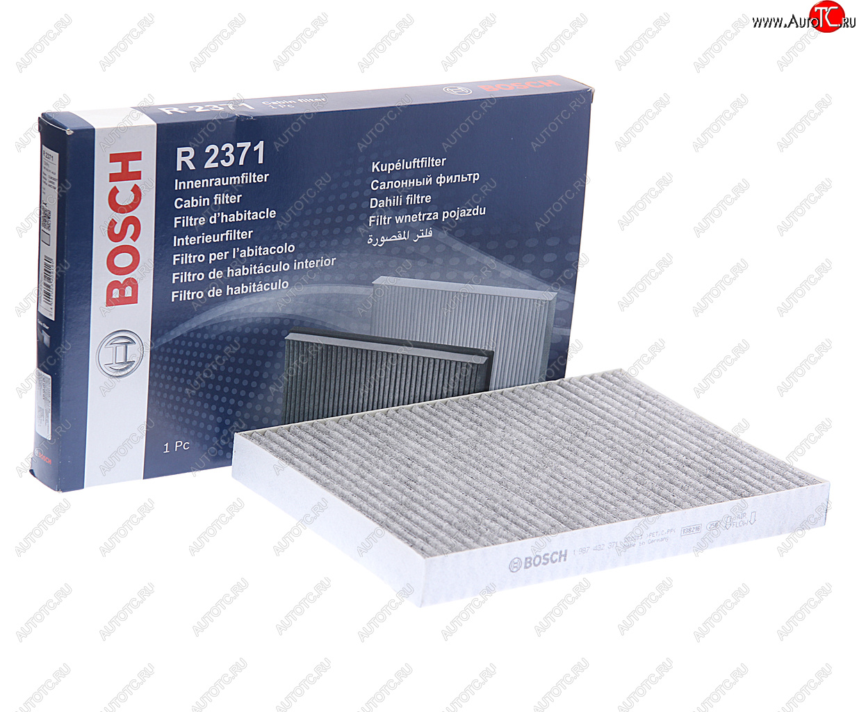 1 499 р. Фильтр воздушный салона AUDI A4 (01-04),A6 (97-05) SEAT Exeo (09-) BOSCH BOSCH 1987432371  с доставкой в г. Кемерово