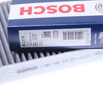 1 149 р. Фильтр воздушный салона PEUGEOT 307,308 CITROEN C3,C4,DS4 угольный BOSCH BOSCH 1987432379  с доставкой в г. Кемерово. Увеличить фотографию 2