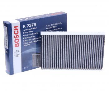 1 149 р. Фильтр воздушный салона PEUGEOT 307,308 CITROEN C3,C4,DS4 угольный BOSCH BOSCH 1987432379  с доставкой в г. Кемерово. Увеличить фотографию 1