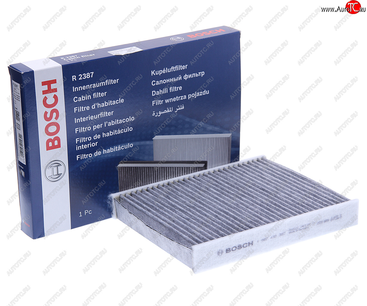 1 169 р. Фильтр воздушный салона FORD Fusion,Fiesta угольный BOSCH BOSCH 1987432387  с доставкой в г. Кемерово