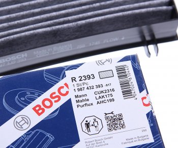 1 029 р. Фильтр воздушный салона RENAULT Megane угольный BOSCH BOSCH 1987432393 BOSCH 1987432393  с доставкой в г. Кемерово. Увеличить фотографию 3