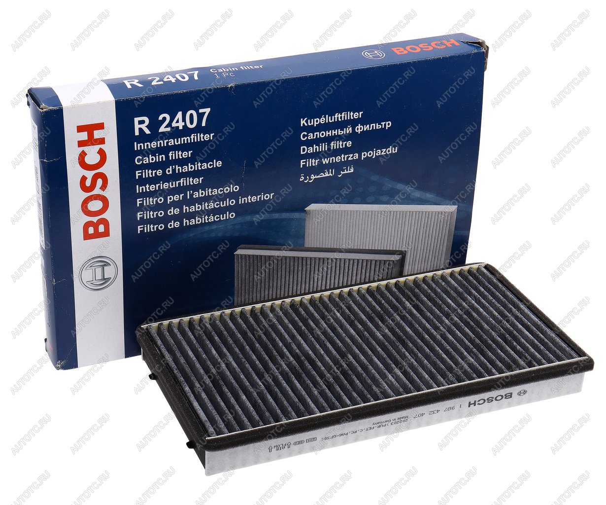 2 599 р. Фильтр воздушный салона PORSHE 911 Carrera (05-) угольный BOSCH BOSCH 1987432407 BOSCH 1987432407  с доставкой в г. Кемерово