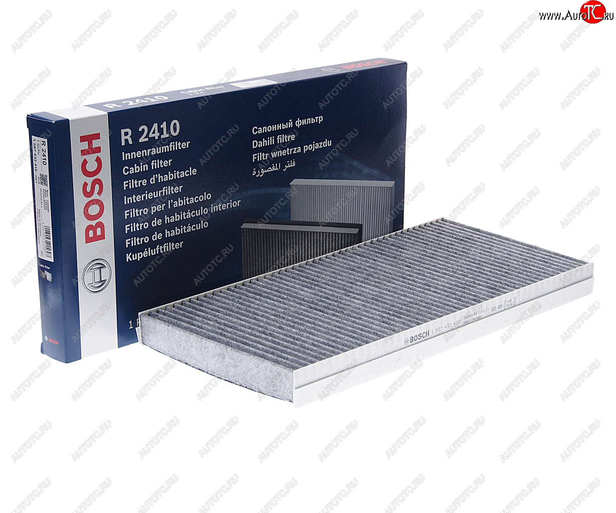 1 089 р. Фильтр воздушный салона MERCEDES A (W169),B (W245) угольный BOSCH BOSCH 1987432410  с доставкой в г. Кемерово