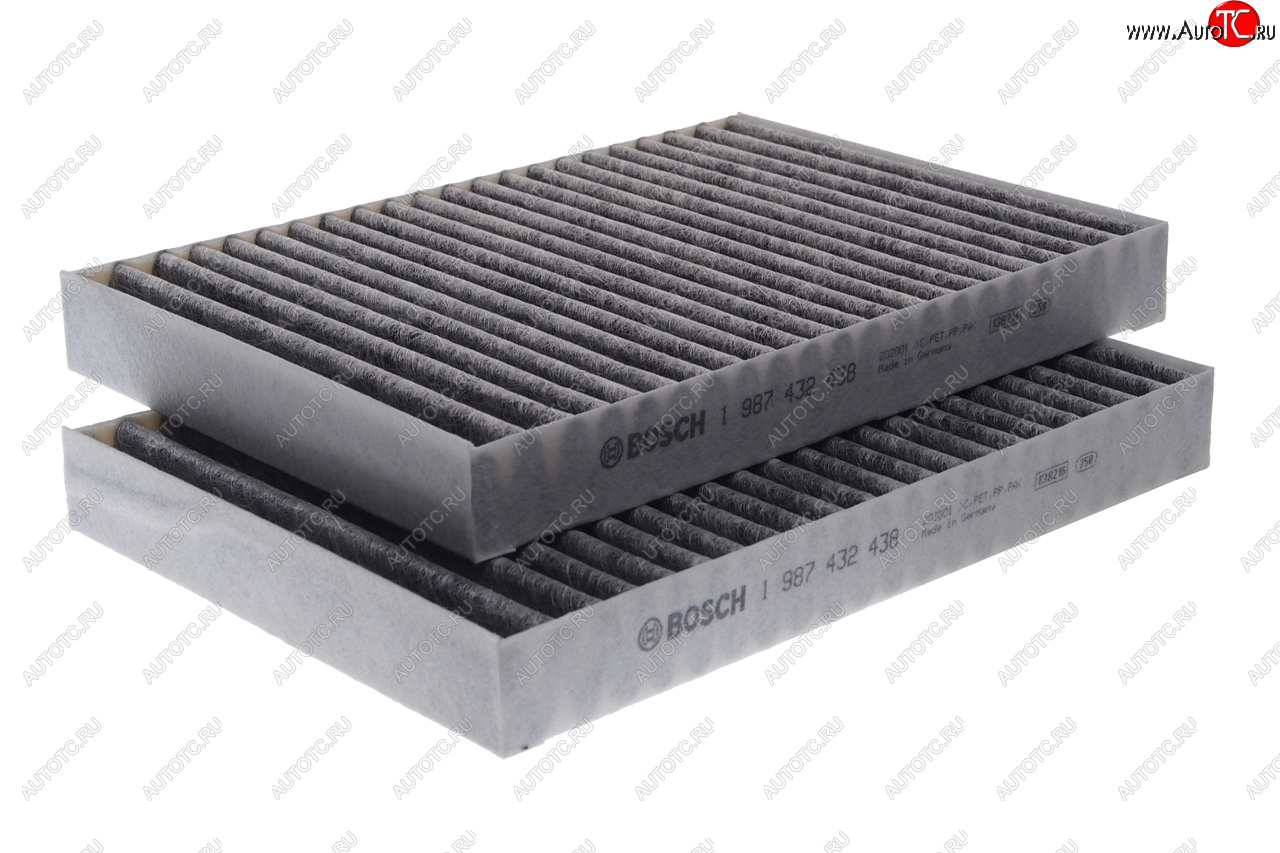 3 379 р. Фильтр воздушный салона MERCEDES CL (W216),S (W221) угольный BOSCH BOSCH 1987432438 BOSCH 1987432438  с доставкой в г. Кемерово