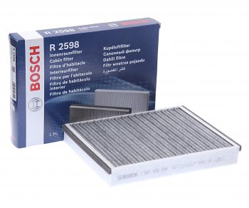 1 299 р. Фильтр воздушный салона FORD Focus,C-Max,Mondeo угольный BOSCH BOSCH 1987432598 BOSCH 1987432598  с доставкой в г. Кемерово. Увеличить фотографию 1