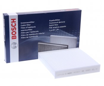 989 р. Фильтр воздушный салона ЛАДА Vesta,X-Ray RENAULT Logan,Sandero (14-) BOSCH BOSCH 1987435011 BOSCH 1987435011  с доставкой в г. Кемерово. Увеличить фотографию 1