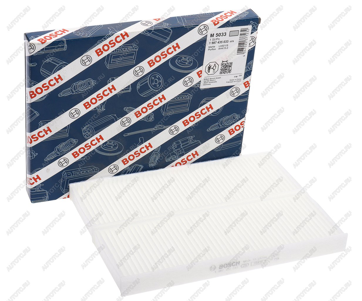 1 039 р. Фильтр воздушный салона PEUGEOT 208 (12-) CITROEN C4 (14-) BOSCH BOSCH 1987435033 BOSCH 1987435033  с доставкой в г. Кемерово