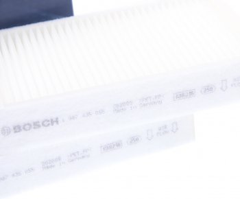 1 769 р. Фильтр воздушный салона BMW X3 (F25),X4 (F26) комплект (2шт.) BOSCH BOSCH 1987435055  с доставкой в г. Кемерово. Увеличить фотографию 2