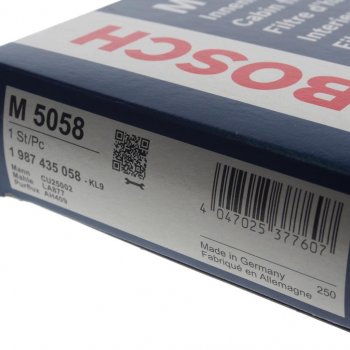 1 289 р. Фильтр воздушный салона MERCEDES GL (X166),ML (W166) BOSCH BOSCH 1987435058  с доставкой в г. Кемерово. Увеличить фотографию 3