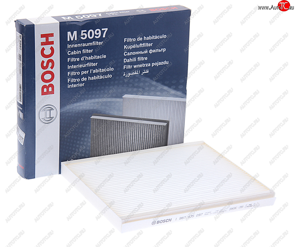 639 р. Фильтр воздушный салона HYUNDAI Elantra (06-),i30 (12-) KIA Ceed (12-) BOSCH BOSCH 1987435097 BOSCH 1987435097  с доставкой в г. Кемерово