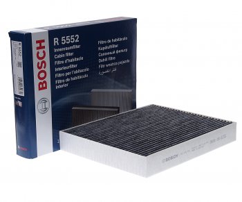 1 659 р. Фильтр воздушный салона FORD Mondeo (14-) угольный BOSCH BOSCH 1987435552 BOSCH 1987435552  с доставкой в г. Кемерово. Увеличить фотографию 1
