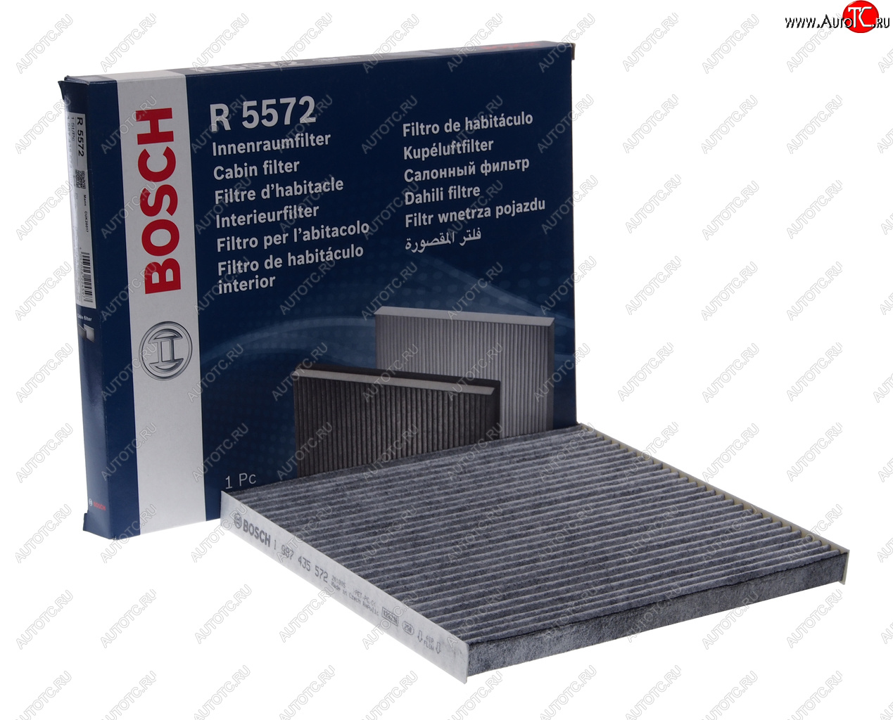 1 269 р. Фильтр воздушный салона HYUNDAI Santa Fe (12-) KIA Optima (10-) BOSCH BOSCH 1987435572 BOSCH 1987435572  с доставкой в г. Кемерово