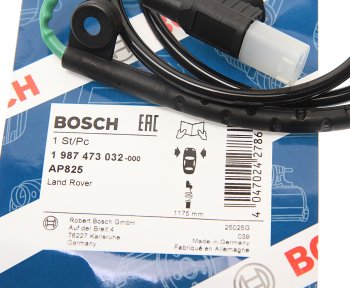 1 149 р. Датчик износа тормозных колодок LAND ROVER Discovery 2 передний BOSCH BOSCH 1987473032  с доставкой в г. Кемерово. Увеличить фотографию 2