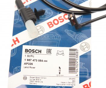 899 р. Датчик износа тормозных колодок LAND ROVER Range Rover Sport передний (1шт.) BOSCH BOSCH 1987473054  с доставкой в г. Кемерово. Увеличить фотографию 2