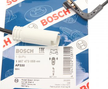 1 099 р. Датчик износа тормозных колодок MINI Cooper (06-) передний BOSCH BOSCH 1987473058  с доставкой в г. Кемерово. Увеличить фотографию 2
