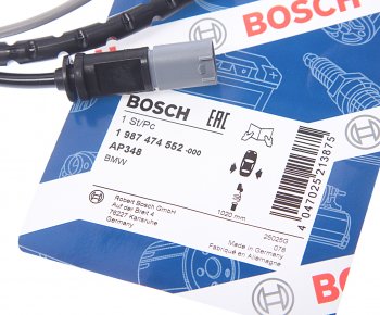 1 199 р. Датчик износа тормозных колодок BMW X5 (E70),X6 (E71) задний BOSCH BOSCH 1987474552  с доставкой в г. Кемерово. Увеличить фотографию 2
