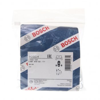 1 699 р. Комплект PEUGEOT 406 (96-) монтажный колодок тормозных задних барабанных BOSCH BOSCH 1987475133  с доставкой в г. Кемерово. Увеличить фотографию 2