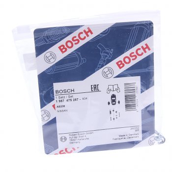 749 р. Ремкомплект NISSAN Almera (00-06) колодок тормозных барабанных BOSCH BOSCH 1987475287  с доставкой в г. Кемерово. Увеличить фотографию 2