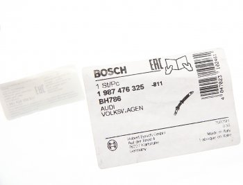 2 099 р. Шланг тормозной VW Touareg (02-10) AUDI Q7 (06-) PORSCHE Cayenne (02-10) передний BOSCH BOSCH 1987476325  с доставкой в г. Кемерово. Увеличить фотографию 4