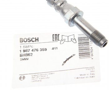 1 249 р. Шланг тормозной BMW 1(E81,E87,F20),2 (F20),3 (E90,F30),4 (F32,F83),X1 (E84) задний лев.прав. BOSCH BOSCH 1987476359  с доставкой в г. Кемерово. Увеличить фотографию 2