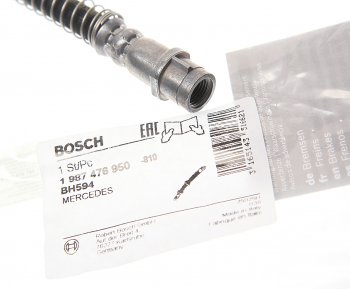1 359 р. Шланг тормозной MERCEDES S (W220) задний левыйправый BOSCH BOSCH 1987476950  с доставкой в г. Кемерово. Увеличить фотографию 2