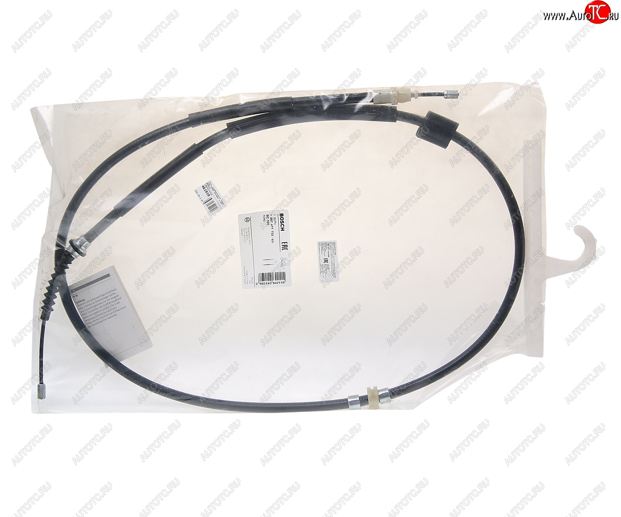 2 399 р. Трос стояночного тормоза FORD Mondeo (-07) BOSCH BOSCH 1987477733 BOSCH 1987477733  с доставкой в г. Кемерово