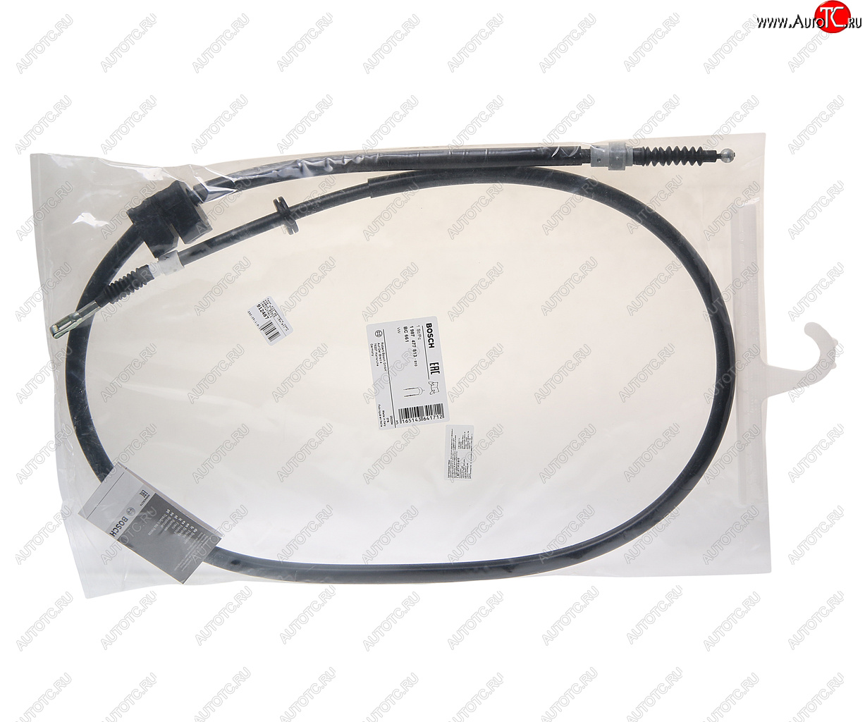 1 599 р. Трос стояночного тормоза AUDI A6 (94-97) правый BOSCH BOSCH 1987477813 BOSCH 1987477813  с доставкой в г. Кемерово
