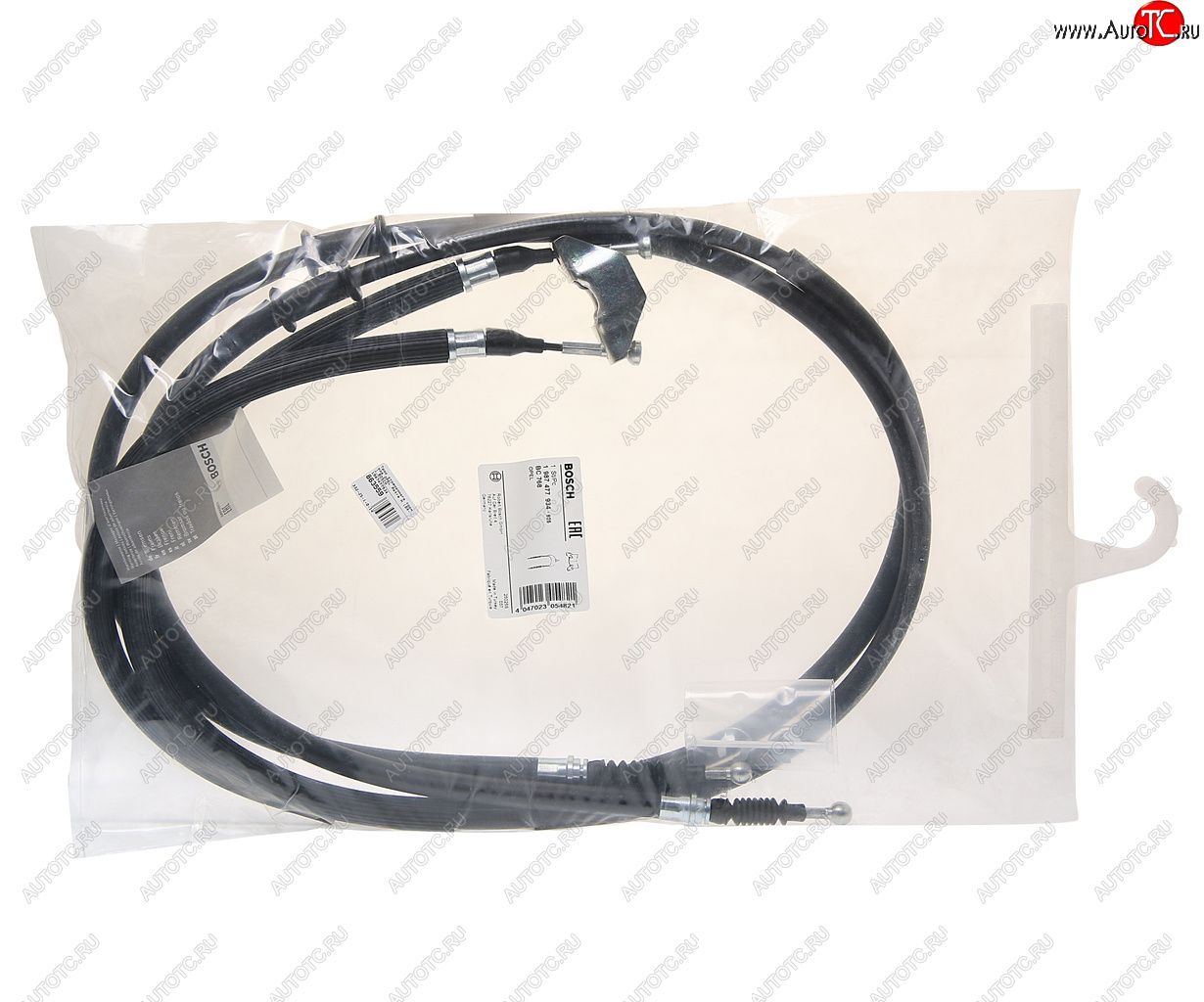 4 999 р. Трос стояночного тормоза OPEL Astra H (04-) BOSCH BOSCH 1987477934  с доставкой в г. Кемерово