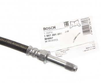 1 479 р. Шланг тормозной MERCEDES Vito (96-03) передний BOSCH BOSCH 1987481005  с доставкой в г. Кемерово. Увеличить фотографию 2