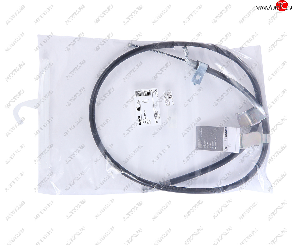 4 699 р. Трос стояночного тормоза NISSAN Qashqai (07-13) задний правый BOSCH BOSCH 1987482339  с доставкой в г. Кемерово