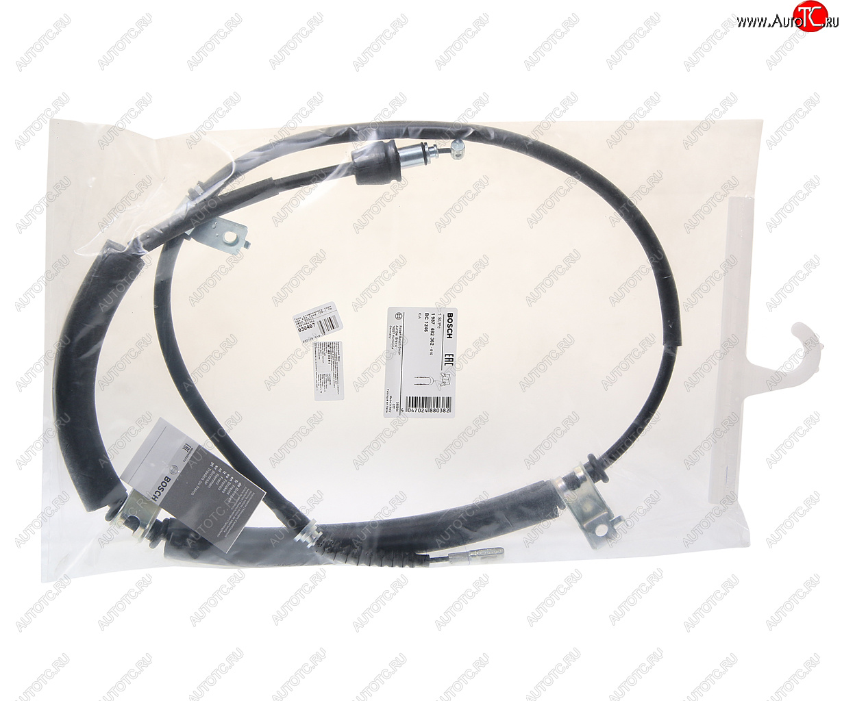 2 979 р. Трос стояночного тормоза KIA Ceed (06-) правый BOSCH BOSCH 1987482362  с доставкой в г. Кемерово