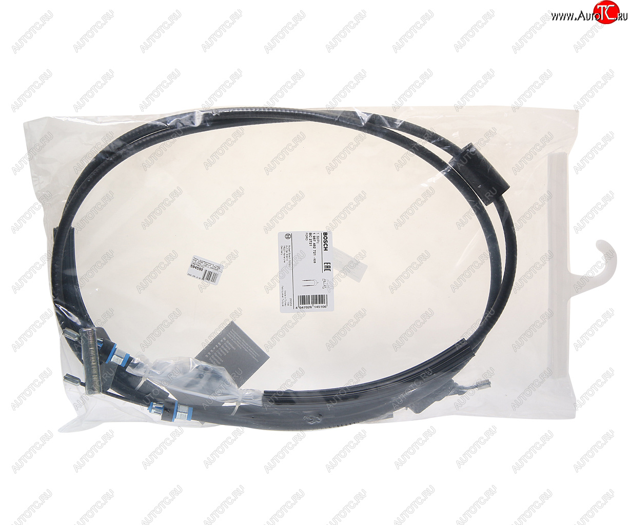 2 399 р. Трос стояночного тормоза FORD Focus (04-08),C-Max (10-) задний BOSCH BOSCH 1987482721  с доставкой в г. Кемерово