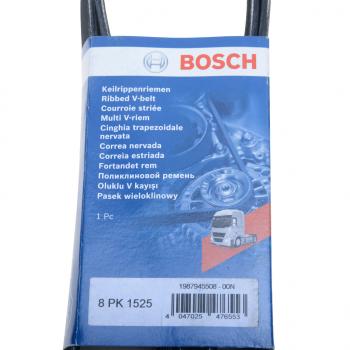 1 939 р. Ремень приводной поликлиновой 8PK1525 RENAULT Premium (96-) BOSCH BOSCH 1987945508  с доставкой в г. Кемерово. Увеличить фотографию 4