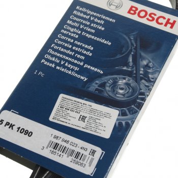 789 р. Ремень приводной поликлиновой 5РК1090 BOSCH BOSCH 1987946023  с доставкой в г. Кемерово. Увеличить фотографию 2
