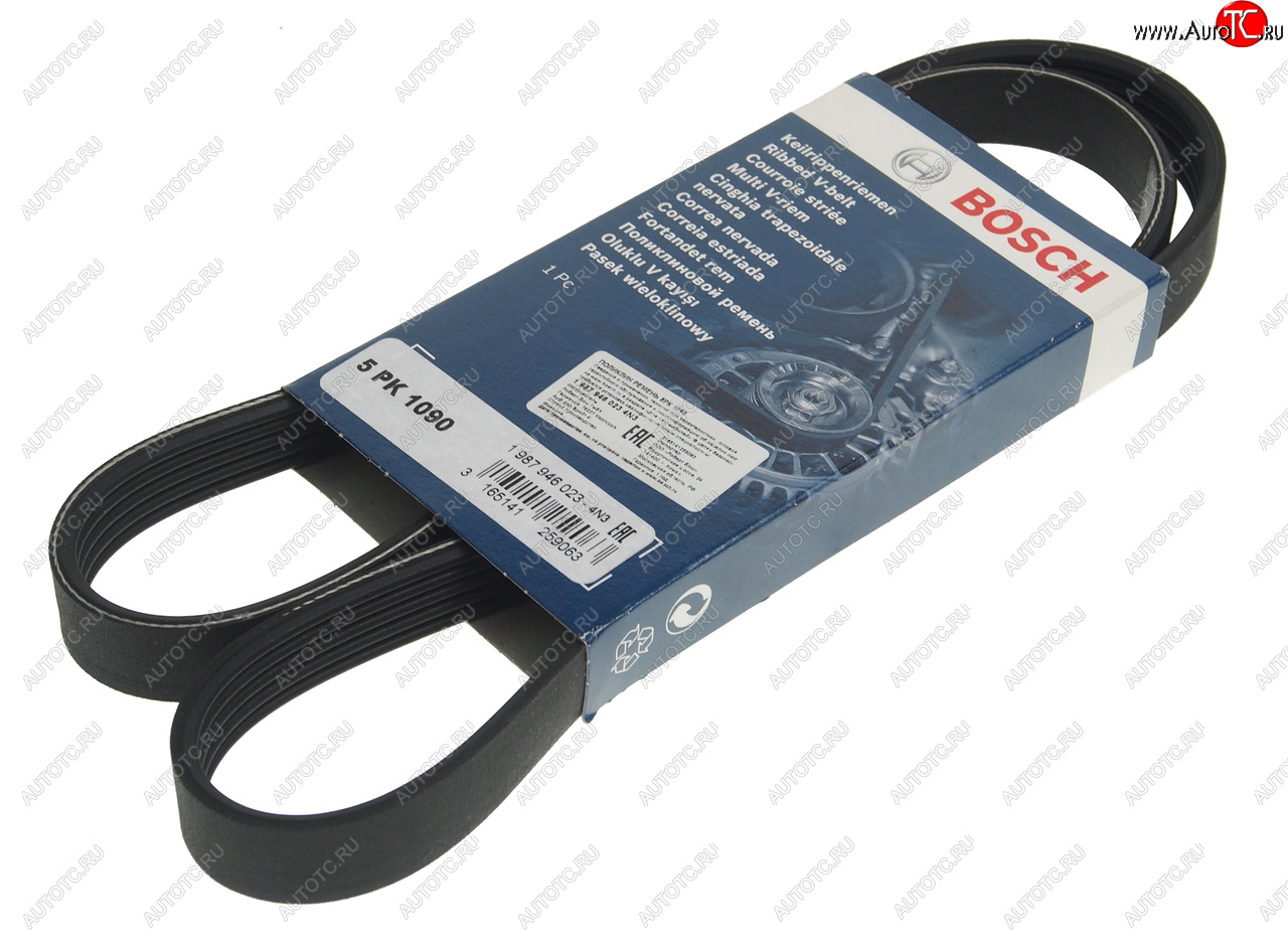 789 р. Ремень приводной поликлиновой 5РК1090 BOSCH BOSCH 1987946023  с доставкой в г. Кемерово