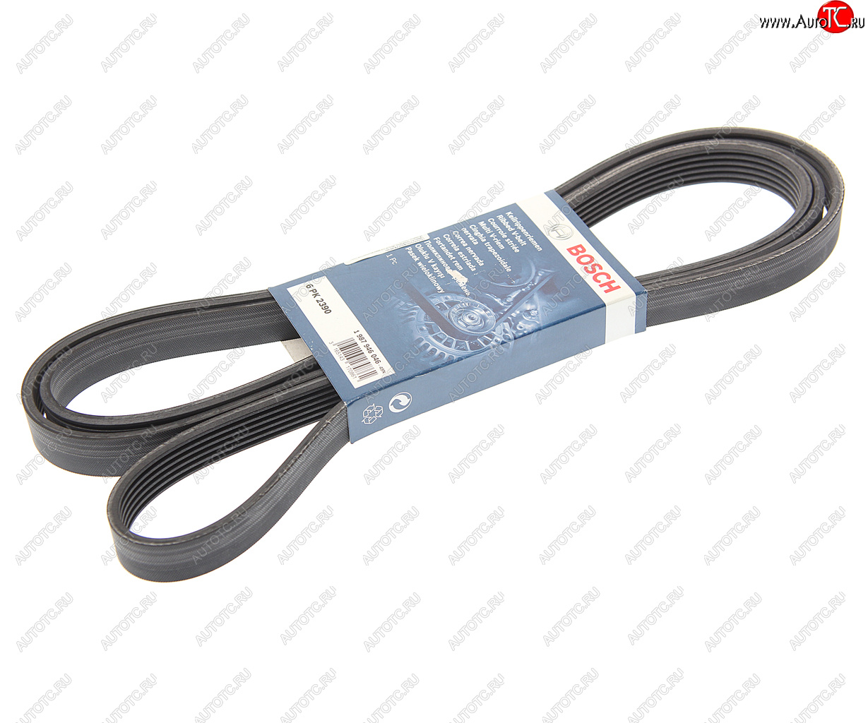 1 499 р. Ремень приводной поликлиновой 6PK2390 BOSCH BOSCH 1987946046  с доставкой в г. Кемерово
