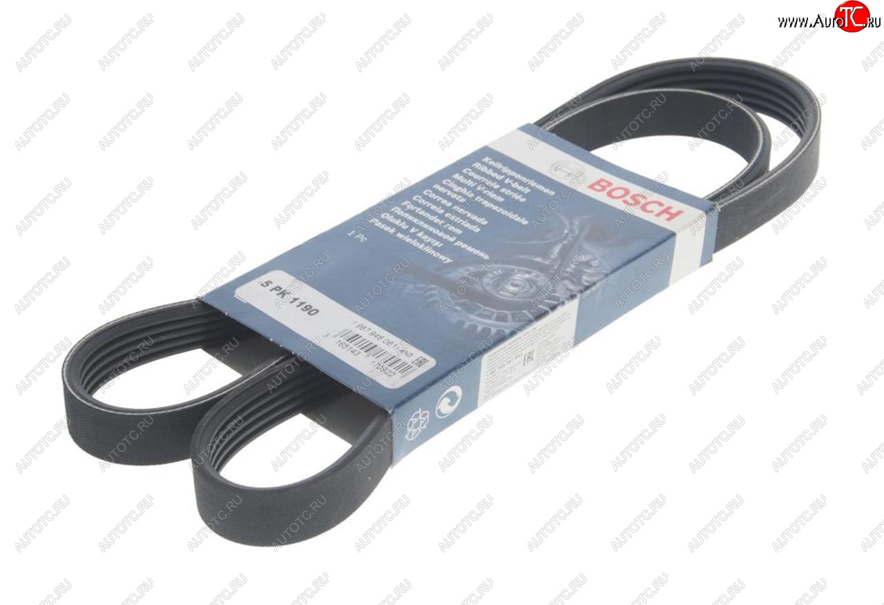 789 р. Ремень приводной поликлиновой 5PK1190 BOSCH BOSCH 1987946061  с доставкой в г. Кемерово