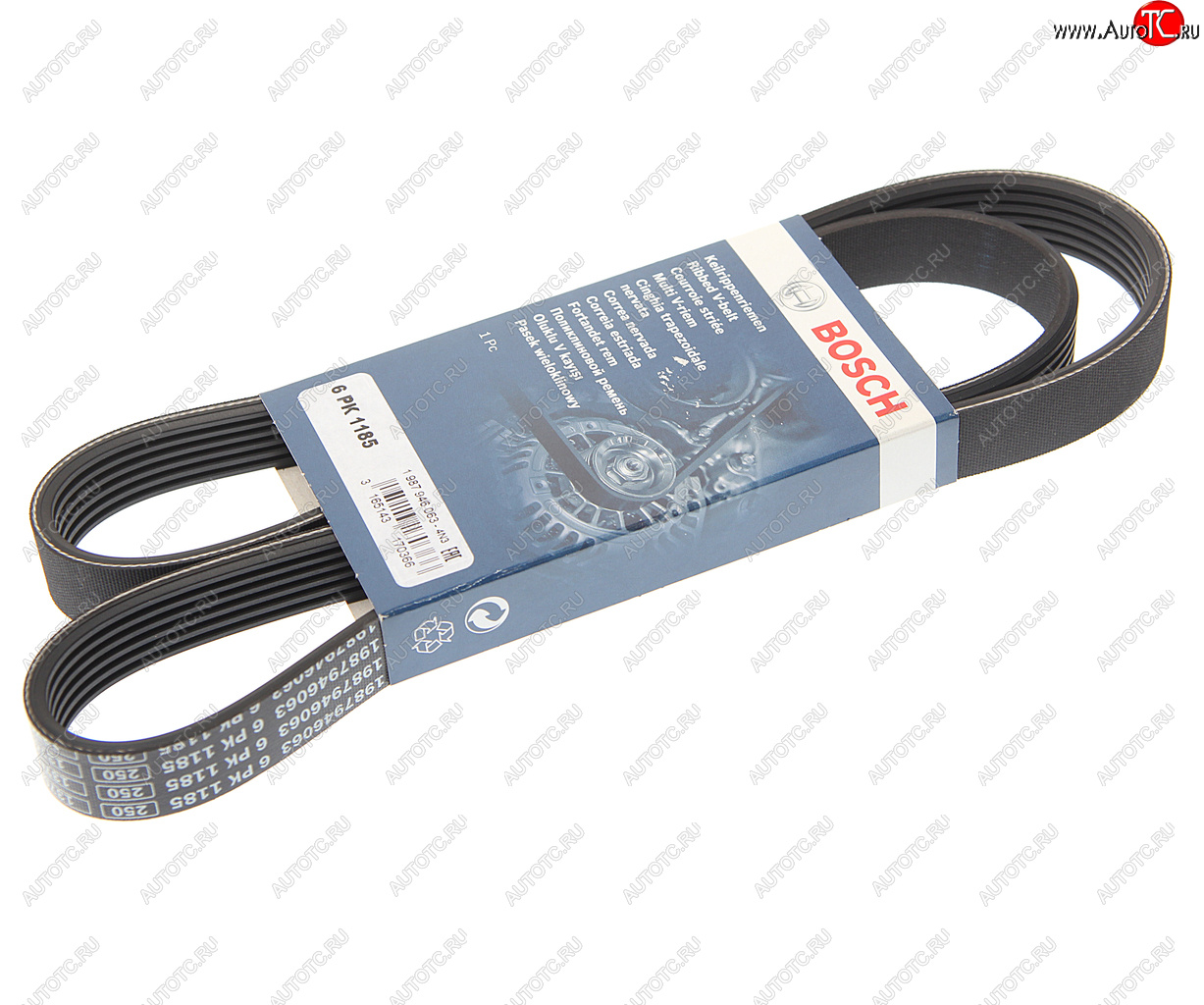 919 р. Ремень приводной поликлиновой 6PK1185 CHRYSLER Sebring (08-) BOSCH BOSCH 1987946063  с доставкой в г. Кемерово