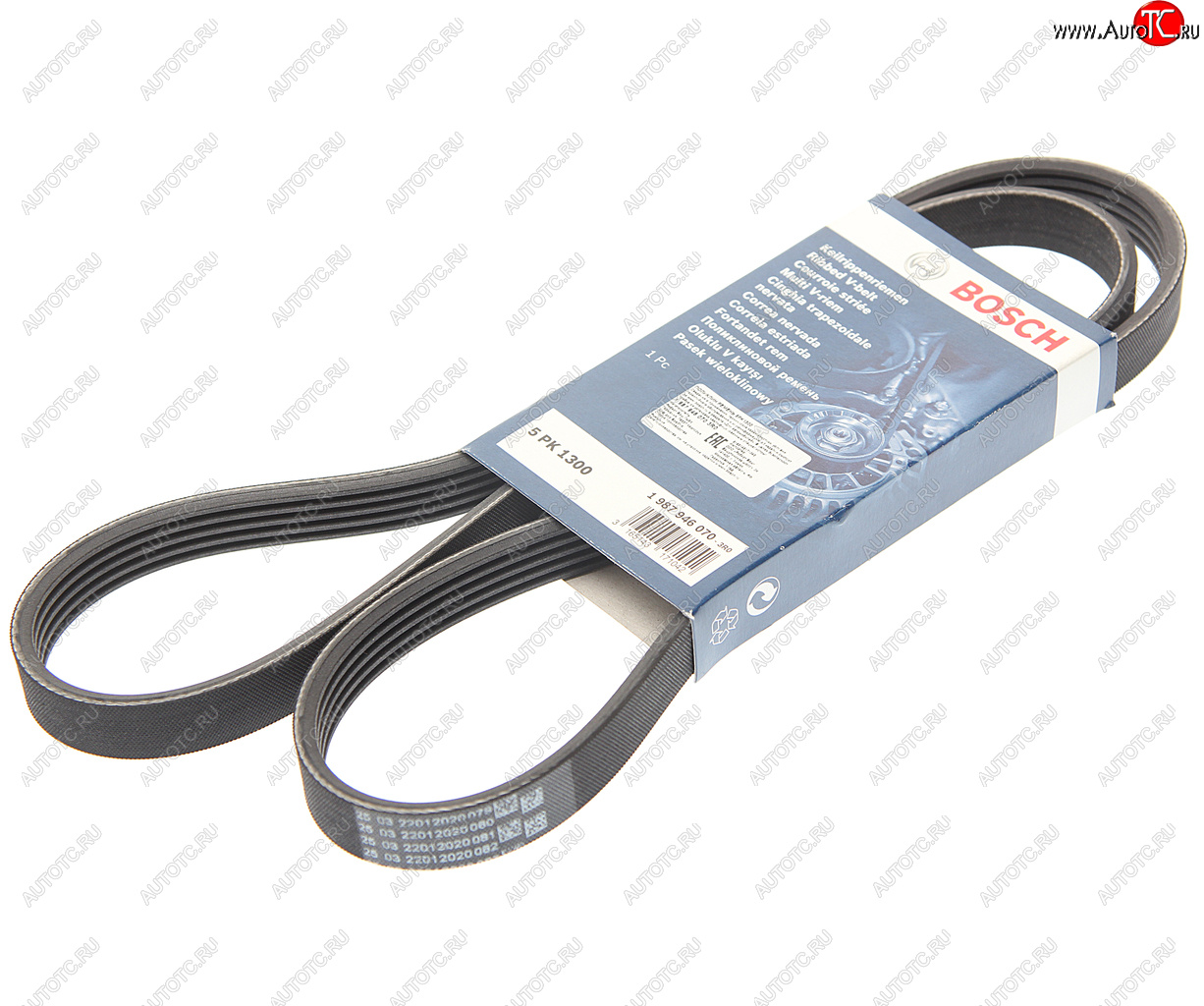 839 р. Ремень приводной поликлиновой 5PK1300 BOSCH BOSCH 1987946070  с доставкой в г. Кемерово