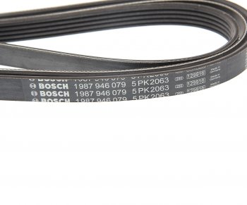 1 569 р. Ремень приводной поликлиновой 5PK2063 BOSCH BOSCH 1987946079  с доставкой в г. Кемерово. Увеличить фотографию 2