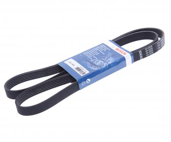 1 359 р. Ремень приводной поликлиновой 6PK1590 AUDI A4 (04-) BOSCH BOSCH 1987946096  с доставкой в г. Кемерово. Увеличить фотографию 1