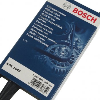 1 029 р. Ремень приводной поликлиновой 6PK1540 BOSCH BOSCH 1987946099  с доставкой в г. Кемерово. Увеличить фотографию 2