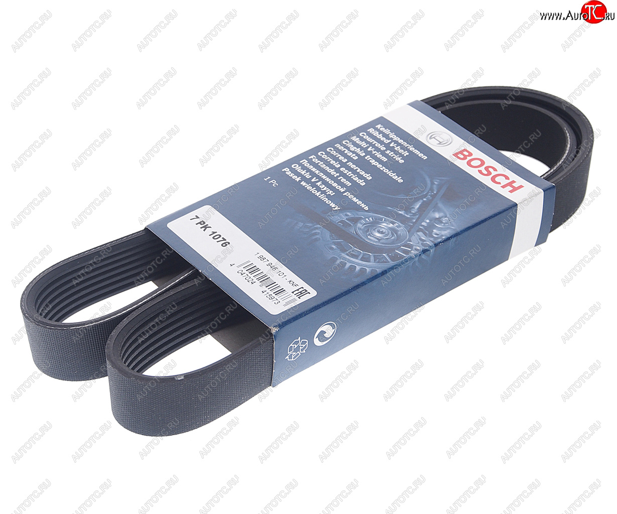959 р. Ремень приводной поликлиновой 7PK1076 BOSCH BOSCH 1987946101  с доставкой в г. Кемерово