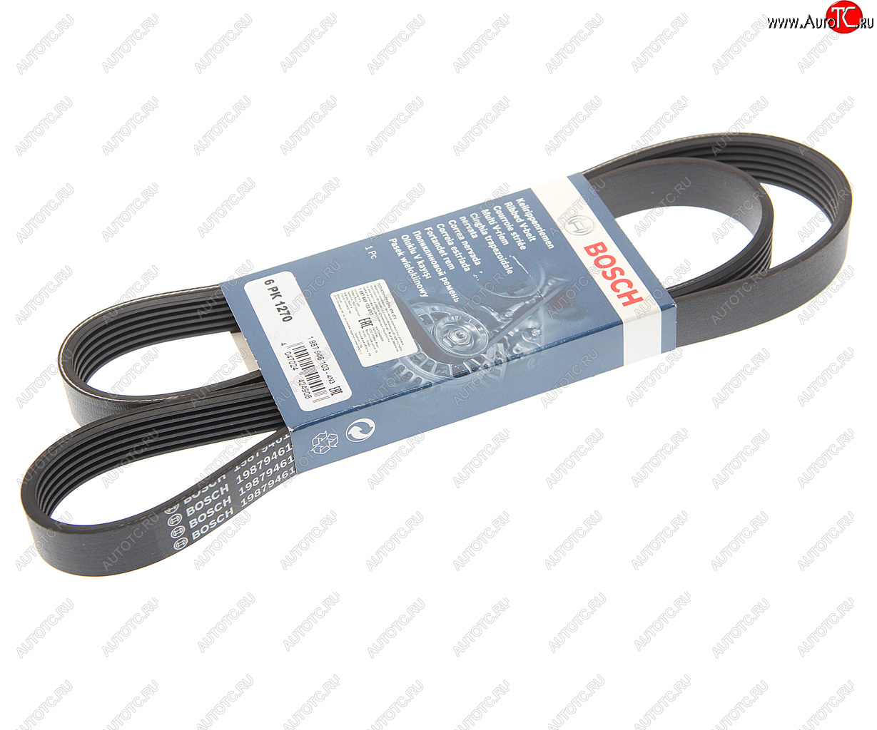 1 089 р. Ремень приводной поликлиновой 6PK1270 BOSCH BOSCH 1987946103  с доставкой в г. Кемерово