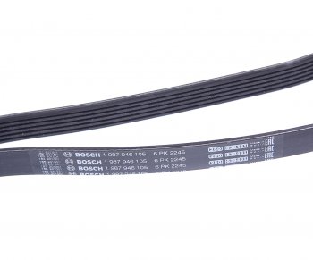 1 599 р. Ремень приводной поликлиновой 6PK2247 NISSAN Qashqai (07-13),X-Trail (07-) BOSCH BOSCH 1987946105  с доставкой в г. Кемерово. Увеличить фотографию 2