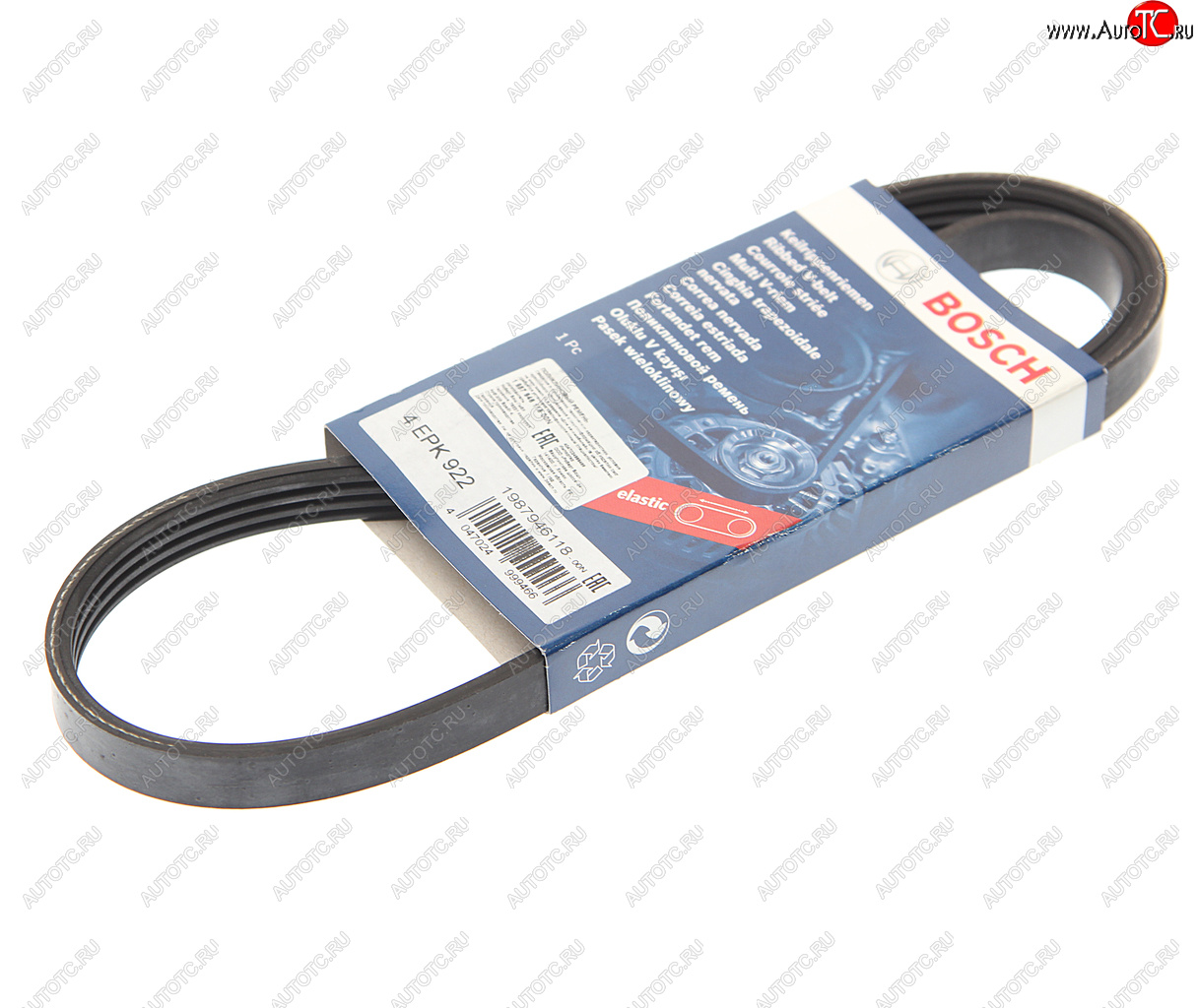 959 р. Ремень приводной поликлиновой 4EPK922 BOSCH BOSCH 1987946118  с доставкой в г. Кемерово